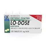 Search : QC Aspirin Enteric Coated 81mg Lo-Dose Tablets, 120 ct