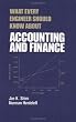 What Every Engineer Should Know About Accounting and Finance