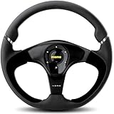 Momo NER35BK0B Nero 350 mm Leather Steering Wheel