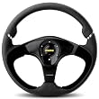 Momo NER35BK0B Nero 350 mm Leather Steering Wheel
