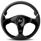 Momo NER35BK0B Nero 350 mm Leather Steering Wheel