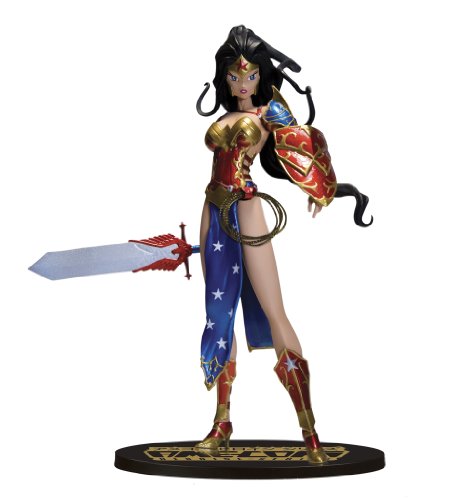 dream of dolls:DC Direct Ame-Comi Heroine Series: Wonder Woman Re-Paint PVC Figure