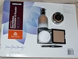 Kirkland Signature by Borghese Natural Finish Foundation Concealer & Powder (Foundation 1 Oz / Concealer 0.45 Oz / Powder 0.32 Oz)