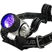 Black Light Headlamp 4 Mode/19 Uv LED with Adjustable Headband