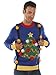Men's Tacky Christmas Sweater - Christmas Tree Sweater with Suspenders