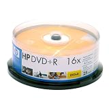 Review Hewlett Packard DR00041XM / Hewlett Packard (HP) Blank DVD's 16X DVD+R (PLUS) 4.7GB (25 pack Spindle)