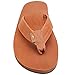Rainbow Sandals Double Layer Leather Flip Flop Thong Sandal - Classic Mocha - Mens - X-Large / 10.5-12