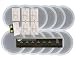 Pyle - 6 Room In-Ceiling Home Speaker System w/4 Volume Controls Knob & Selector