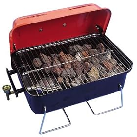 Royal Portable Gas BBQ With Lava Rock Barbecue