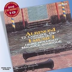 Albinoni 12 Concerti Op. 7 by Klaus Thunemann, Tomaso Albinoni, I Musici, Maria Teresa Garatti, and Heinz Holliger