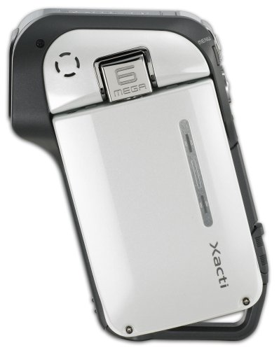 Cheap Sanyo Xacti VPC-E1 6MP Waterproof MPEG4 Camcorder with 5x Optical Zoom (White)