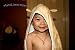 Bamboo Baby Hooded Bath Towel Organic with Cute Little Horns