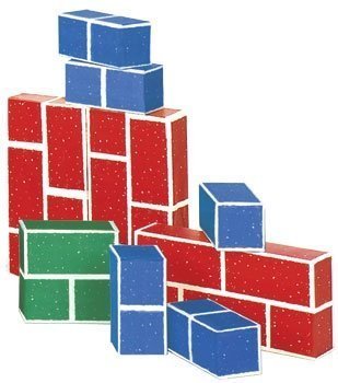 PlayBrix Cardboard Building Bricks-Set of 54 Assorted - Buy PlayBrix Cardboard Building Bricks-Set of 54 Assorted - Purchase PlayBrix Cardboard Building Bricks-Set of 54 Assorted (Educational Insights, Toys & Games,Categories,Learning & Education)