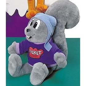 Rocky the Squirrel with shirt - Bullwinkle and Rocky