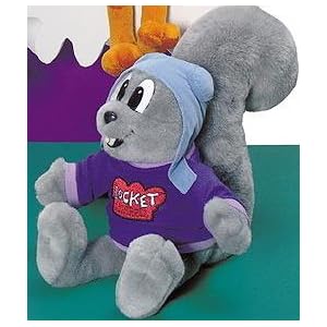 Rocky the Squirrel with shirt - Bullwinkle and Rocky by Mary Meyer