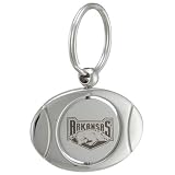 Arkansas Razorbacks Football Spinner Keychain