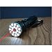 MULTI-FUNCTION 18 LED ULTRA BRIGHT TORCH FLASHLIGHT with LASER POINTER - Black