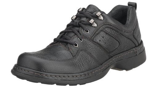 Clarks Men's Air Borne Oxford, Black Tumbled, 11.5 M Clarks Men's Air Borne Oxford, Black Tumbled, 11.5 M