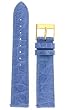 Watch band Genuine Crocodile Strap 18mm Lavender
