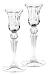 Marquis by Waterford Sheridan 8-Inch Candle, Set of 2