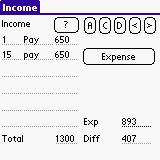 My Budget downloadable Software