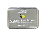  : Handcrafted Vegan Lemon Bay Celtic Sea Salt Bath Soap