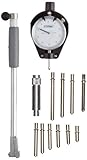 Fowler 52-646-300 Dial Bore Gage Set, 2-6" Measuring Range, 0.0005" Graduation Interval