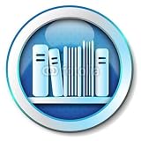 41TPZrDZaVL. SL160  Wallmonkeys Peel and Stick Wall Decals   E book Library Icon   24H x 24W Removable Graphic