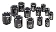 Ingersoll Rand SK4H13 1/2-Inch Drive 13-Piece SAE Standard Impact Socket Set