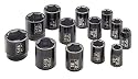 Ingersoll Rand SK4H13 1/2-Inch Drive 13-Piece SAE Standard Impact Socket Set