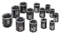 Ingersoll Rand SK4H13 1/2-Inch Drive 13-Piece SAE Standard Impact Socket Set