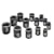 Ingersoll Rand SK4H13 1/2-Inch Drive 13-Piece SAE Standard Impact Socket Set