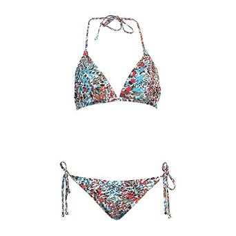 Buy 2 Pc Bikini Mosaic Pattern Set Halter Top & Bottom by Marina West