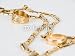 Wallmonkeys Peel and Stick Wall Decals - Golden Chain and Ring - Removable Graphic