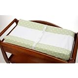 Nojo 2 Pack Dot Changing Table Cover - Sage... by NoJo