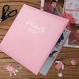 Personalized Baby Scrapbook Album In Pink