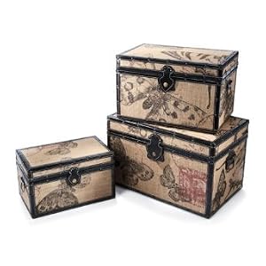 Set of Three Monarch Trunks - Grandin Road