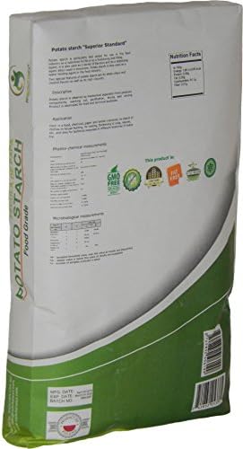 Potato Starch 44 Lb Bag. * Gluten Free * Kosher * Gmo Free * Vegan *