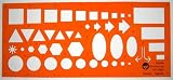 Circle Triangle Square Ellipse Hexagon Rectangle Symbols Drawing Drafting Template Stencil Circle Triangle Square Ellipse Hexagon Rectangle Symbols Drawing Drafting Template Stencil