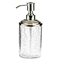 Fieldcrest Luxury Crackle Glass Soap Pump