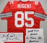 Mike Nugent Ohio State Buckeyes Red Jersey Lou Groza All America