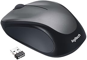 Logitech M235 Wireless Mouse (Grey)