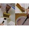 Maler Tapezier SET, 4 Teilig, Nahtroller, Tapezierpinsel, Tapetenb�rste, Kleister Anr�hrer, 77344