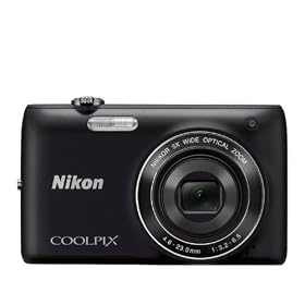 Nikon COOLPIX S4100 14 MP Digital Camera with 5x NIKKOR Wide-Angle Optical Zoom Lens and... by Nikon