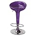 LumiSource Scooper Barstool, Purple