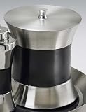 Review Kraftware 73023 / Kraftware 4-Quart Polished Hour Glass Ice Bucket with Black Band