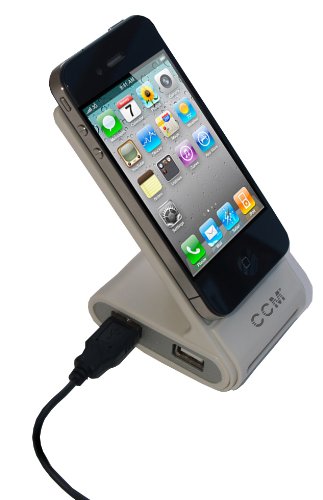 iPhone 4 Charger / Holder / High-Speed USB 2.0 4-Port Mobile Hub(by CCM®)