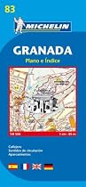 Map 9083 Granada (Michelin City Plans)