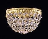 Schonbek 1558-40L Petit Crystal 3 Light Flush Mount in Silver with Clear Legacy crystal