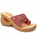 Skechers Spirals D-ring - 7 Uk - Red - Fabric